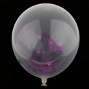10x Wedding Confetti Balloon Clear Birthday Balloons Set Latex Party DÃ©cor