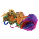 Harajuku Long Wavy Colorful Wig Women Girls Synthetic Cosplay Wig