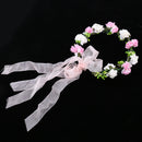 Wedding Party Floral Flower Forehead Garland Wreath Accessories Photography