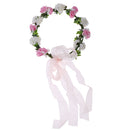 Wedding Party Floral Flower Forehead Garland Wreath Accessories Photography