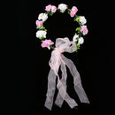Wedding Party Floral Flower Forehead Garland Wreath Accessories Photography