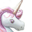 Large Unicorn Aluminum Foil Balloon Kids Birthday Party Decoration Pink