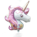 Large Unicorn Aluminum Foil Balloon Kids Birthday Party Decoration Pink