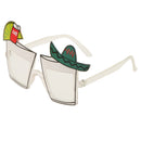 Hawaiian Sunglasses Party Glasses Cocktail Party Fancy Dress Accessories