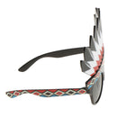 Indian Headdress Style Sunglasses Eyewear Hawaiian Beach Party Fancy Dress