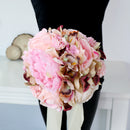 Vintage Wedding Bridal Artificial Rose Flower Bouquet Hand Tied Flower