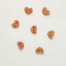 50pcs Rustic I Do Me Too Love Heart Wooden Pieces Cutout Craft Wedding Decor