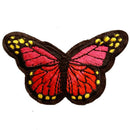 12 Colored Embroidered Butterflies Applique Sew On Patches Craft Supplies