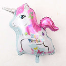 Lovely Large Unicorn Aluminum Foil Balloon Kids Birthday Party Decoration