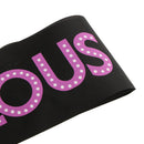 50 & FABULOUS Rhinestone Satin Sashes 50th Birthday Party Costume Accessory