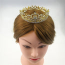 Gorgeous Crystal Rhinestone Heart Crown Tiara Woman Bridal Princess Jewelry