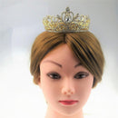 Gorgeous Crystal Rhinestone Heart Crown Tiara Woman Bridal Princess Jewelry