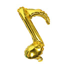10 Pieces Single Music Note Foil Balloon Wedding Concert Dance Prom Party Decorations