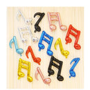 10 Pieces Single Music Note Foil Balloon Wedding Concert Dance Prom Party Decorations