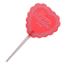 12pcs Romantic Heart Shape Happy Valentine's Day Cupcake Toppers Cake Picks