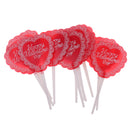 12pcs Romantic Heart Shape Happy Valentine's Day Cupcake Toppers Cake Picks