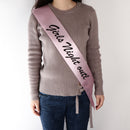Girls Night Out Lady Girls Satin Sashes Hen Stag Night Bachelorette Party Fancy Dress