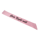 Girls Night Out Lady Girls Satin Sashes Hen Stag Night Bachelorette Party Fancy Dress