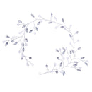 Delicate Bridal Wedding Crystal Headpiece Headwear Hair Accessories Silver