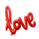 Red Love Letters Large Foil Balloon Wedding Party Valentines Day Decoration