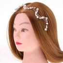 Wedding Party Crystal Wavy Pearls Headpiece Wedding Jewelry Costume
