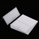 25 Vintage White Blank Place Name Card Wedding Table Cards Supplies