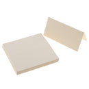 25 Piece Simple Cream White Blank Cards Wedding Party Place Cards Number Cards