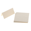 25 Piece Simple Cream White Blank Cards Wedding Party Place Cards Number Cards