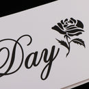 Wedding Day Photo Booth Prop Paper Selfie Frame Background Party Decoration