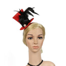 Vintage Mni Top Hat Fascinator Headband Wedding Bride Party Prom Fancy Dress Headpiece