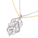 Fashion Crystal Dimante Pendant Necklace Wedding Bride Party Prom Dress Up
