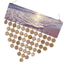 Sea Wave Calendar Birthday Planner Board Wood Reminder Hanging Plaque Gifts