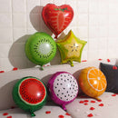 6 Pieces Tutti Fruit Foil Balloons Tropical Hawaiian Luau Birthday Party Decorations