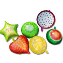 6 Pieces Tutti Fruit Foil Balloons Tropical Hawaiian Luau Birthday Party Decorations