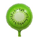 6 Pieces Tutti Fruit Foil Balloons Tropical Hawaiian Luau Birthday Party Decorations