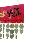 Multi-Color DIY Wood Birthdays Anniversaries Reminder Calendar Board Plaque