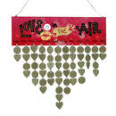 Multi-Color DIY Wood Birthdays Anniversaries Reminder Calendar Board Plaque