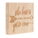 Rustic Wooden Board Plaques Decoration-The Best Is Yet To Came