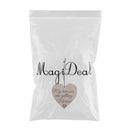 My Humans Are Getting Married Wood Heart Hanging Gift Plaque Bottle Wine Tag