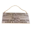 Blessing Quotes Slogan Wooden Plaque Sign Word Board Pensile Decoration