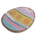 Rustic Happy Easter Egg Shape Wooden Hanging Sign Fesrtival Home Kitchen Wall Decoration