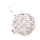 Vintage ''Mum'' Floral Cutout Wooden Hanging Board Plaque Light String Mother's Day Birthday Gift