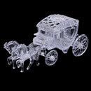 Pack of 12pcs Crystal Horse Carriage Shape Candy Boxes Party Favor