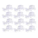 Pack of 12pcs Crystal Horse Carriage Shape Candy Boxes Party Favor