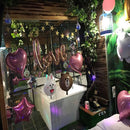 Script Love Foil Helium Balloons Wedding Engagement Party Decor Rose Gold