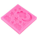 Lovely Cloud Star Moon Sugarcraft Fondant Baking Mould Mold Chocolate Cake DIY Tool