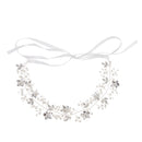Korean Women's Fangle Fower Leaf Ornament Bridal Charming Exquisite Accessory
