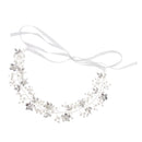 Korean Women's Fangle Fower Leaf Ornament Bridal Charming Exquisite Accessory