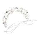 Korean Women's Fangle Fower Leaf Ornament Bridal Charming Exquisite Accessory
