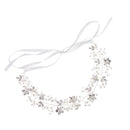 Korean Women's Fangle Fower Leaf Ornament Bridal Charming Exquisite Accessory
